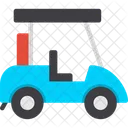 Golf Cart Vehicle Electric Icon
