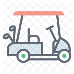 Download Free Golf Cart Icon Of Colored Outline Style Available In Svg Png Eps Ai Icon Fonts