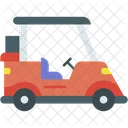 Golf Cart Transport Vehicle Icon