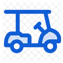 Golf Cart Golf Vehicle Transportation Icon