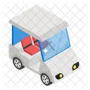 Golf Cart Golf Truck Golf Buggy Icon