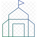 Golf club house  Icon