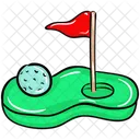 Golf Club Golf Arena Golf Course Icon