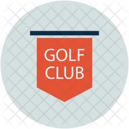 Golf club tag  Icon