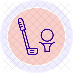 Golf clubs  Icon