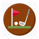 Golf Course Golf Club Golf Field Icon