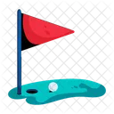 Golf Club Golf Course Golf Field Icon