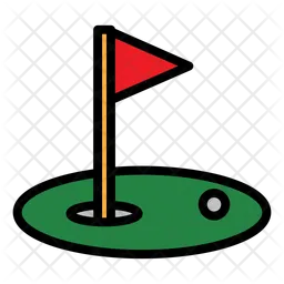 Golf field  Icon