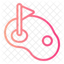 Golf Field Game Icon