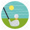 Golf Field Golf Course Golf Club Icon