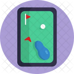 Golf Field  Icon