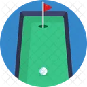Golf Field Golf Course Icon