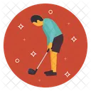 Golf Field Golf Course Golf Club Icon