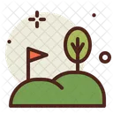 Golf Field  Icon