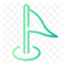 Golf Flag Golf Field Play Icon