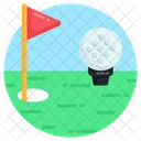 Golf Ensign Golf Flag Golf Pennant Icon
