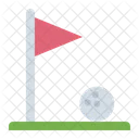 Golf Flag  Icon