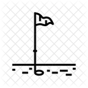 Golf Flag  Symbol