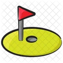 Golf Flag Golf Sports Golf Playground Icon