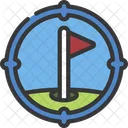 Golfflaggenfinder  Symbol