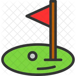 Golf Goal  Icon
