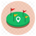 Golf Arena Golf Club Golf Ground Icon