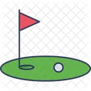 Golf Ground Golf Sport Icon