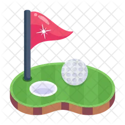 Golf Ground  Icon