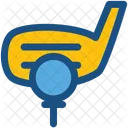 Golf Tee Ball Icon