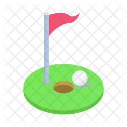 Golf hole  Icon