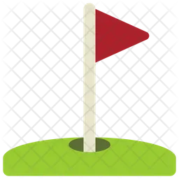Golf Hole  Icon