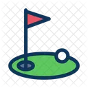 Golf Hole  Icon