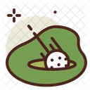 Golf Hole  Icon