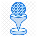 Golf hole pin  Icon