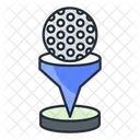 Golf hole pin  Icon