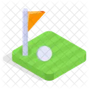 Golf Course Flag Icon