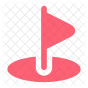 Golf Sport Game Icon