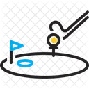 Golf Sport Outdoor Game Icon