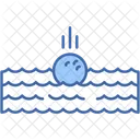 Golf Water Golf Ball Icon