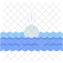 Golf Water Golf Ball Icon