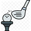Golf Deportes Palo De Golf Icono