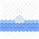 Golf Water Golf Ball Icon