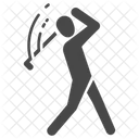 Golf Golfista Jugador Icono