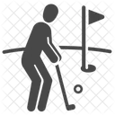 Golf Golfista Jugador Icono