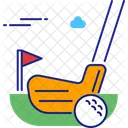 Golf Spiel Ball Symbol