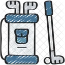 Golf Sports Pastime Icon