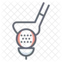 Golf Golf Stick Sports Accessory Icon