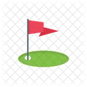 Golf Bandera Deporte Icono