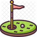 Golf Deportes Icono