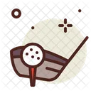 Golf Jugar Club Icono